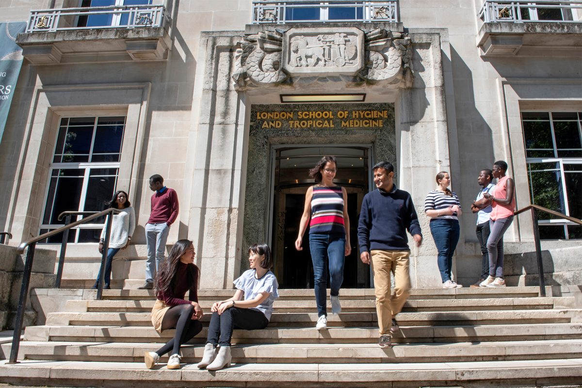 Students from the London School of Hygiene & Tropical Medicine